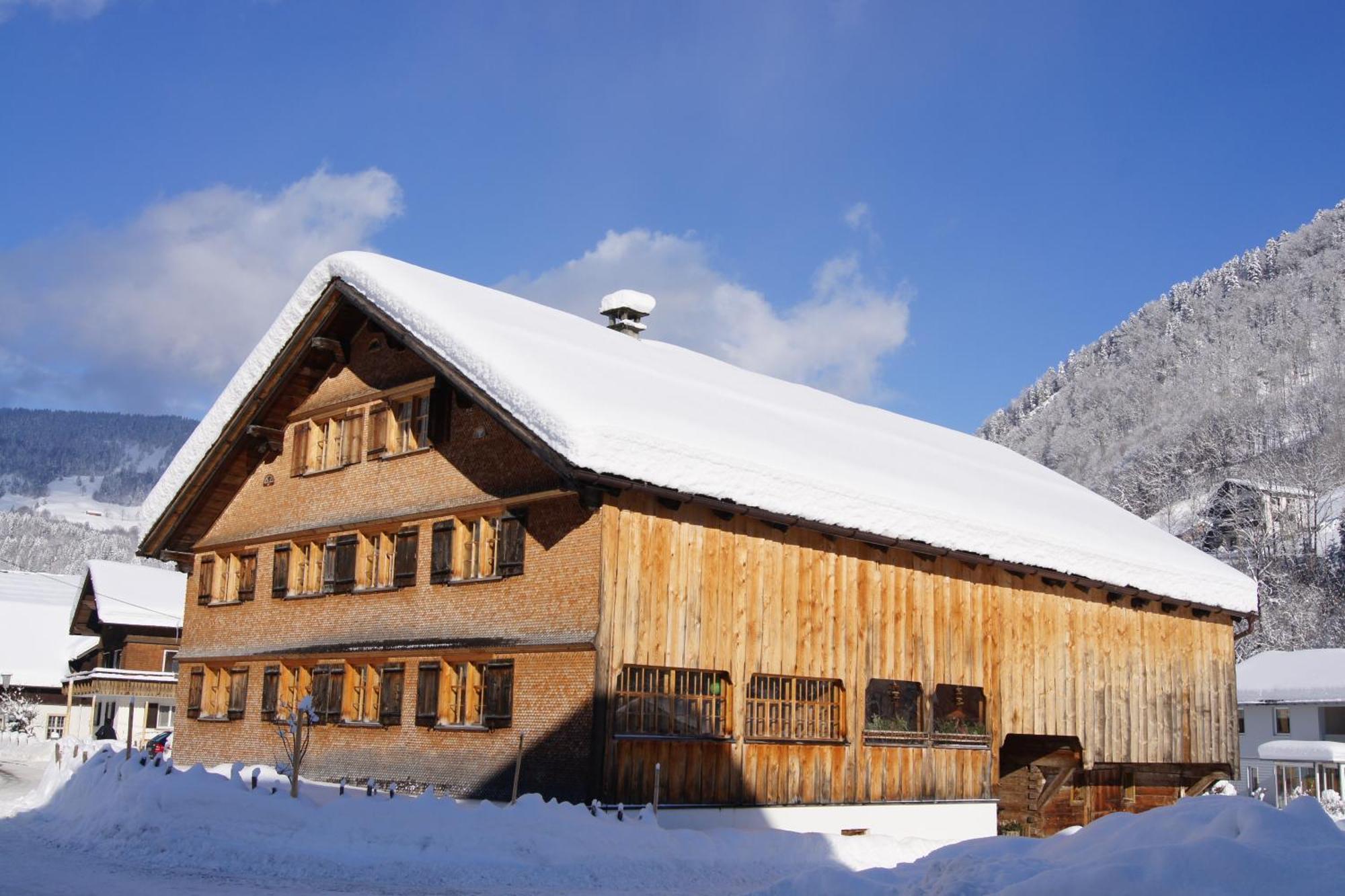 Naze'S Hus Mellau Hotel Exterior foto